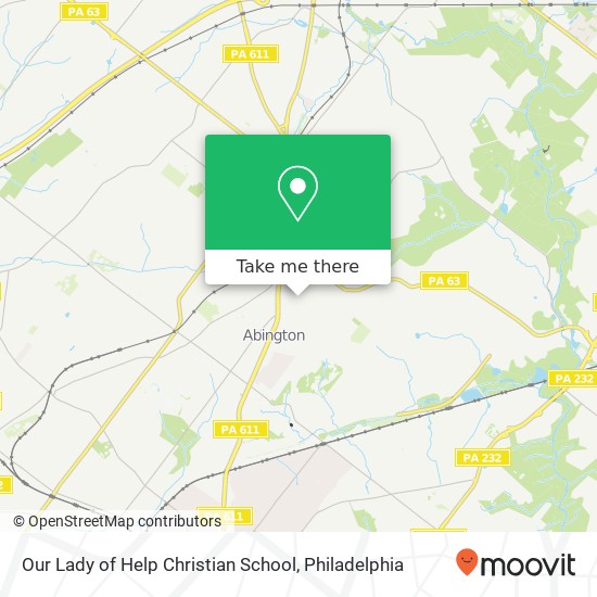 Our Lady of Help Christian School map