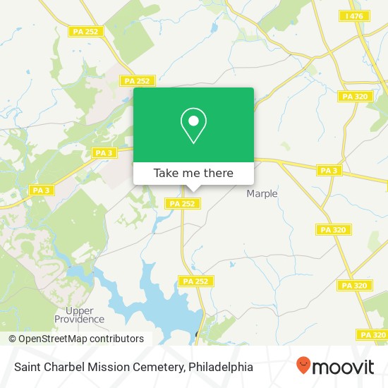 Mapa de Saint Charbel Mission Cemetery