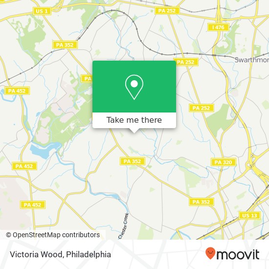 Victoria Wood map