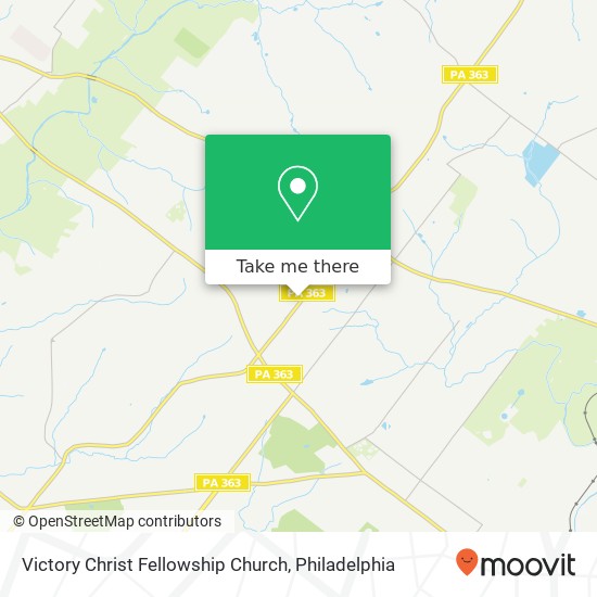 Victory Christ Fellowship Church map
