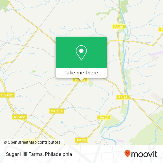 Sugar Hill Farms map