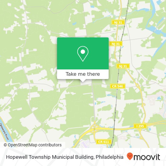 Hopewell Township Municipal Building map