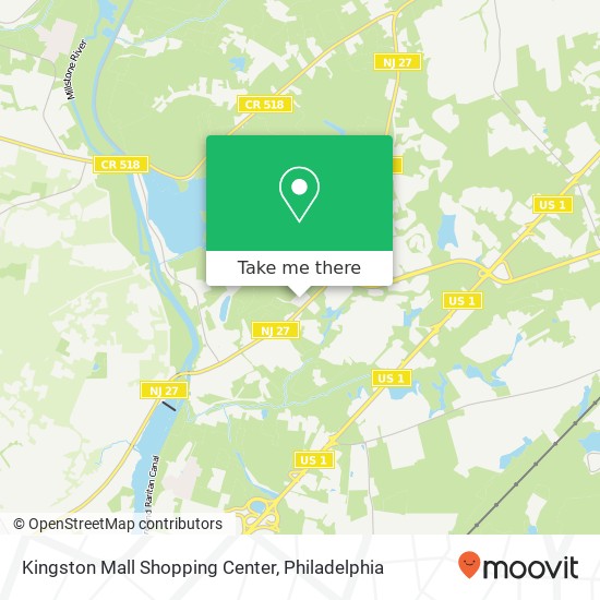 Kingston Mall Shopping Center map