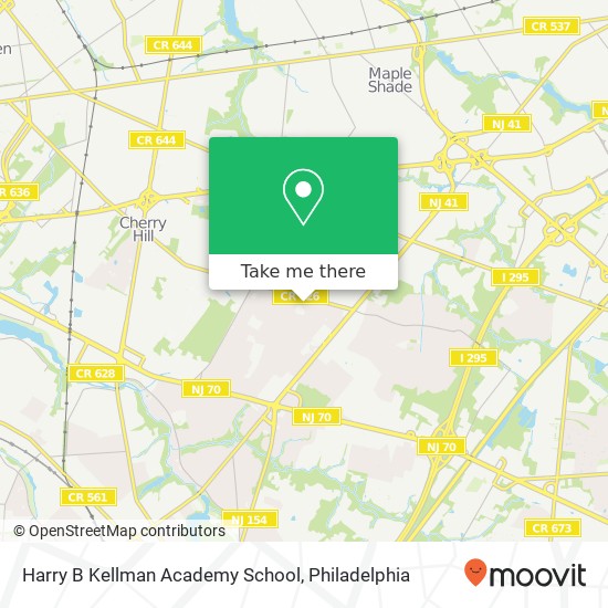 Harry B Kellman Academy School map