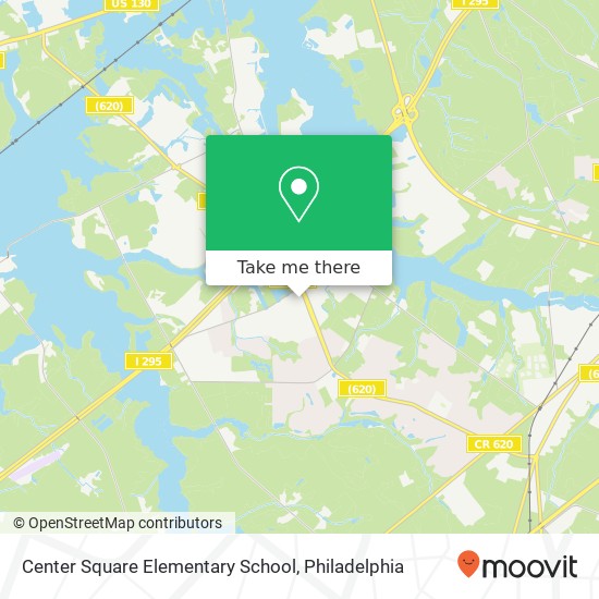 Mapa de Center Square Elementary School