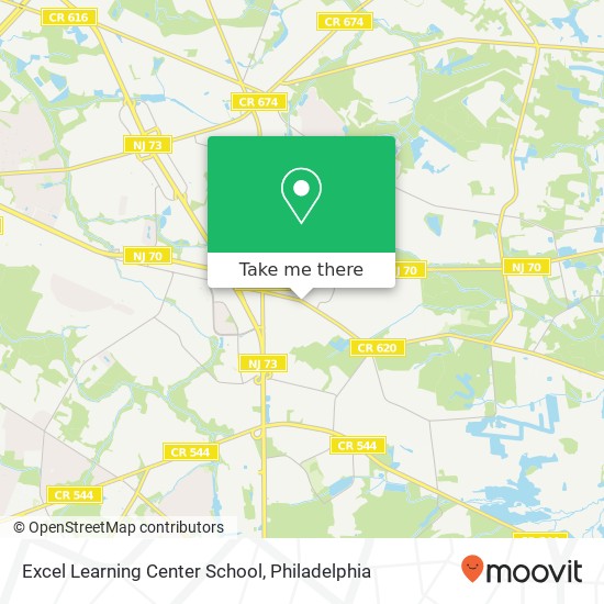 Mapa de Excel Learning Center School