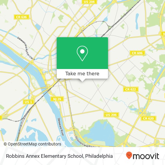 Robbins Annex Elementary School map