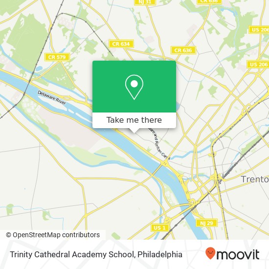 Trinity Cathedral Academy School map