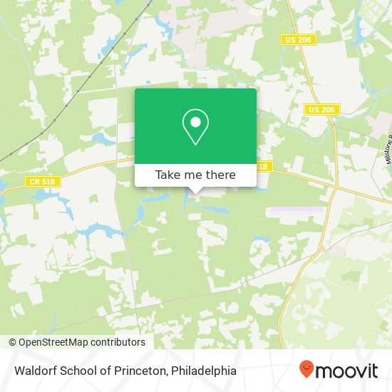 Mapa de Waldorf School of Princeton