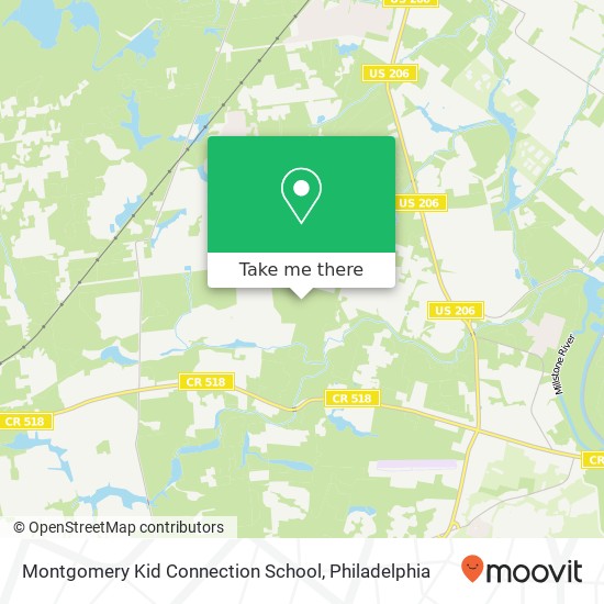 Montgomery Kid Connection School map