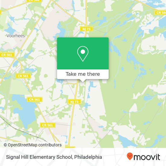 Signal Hill Elementary School map