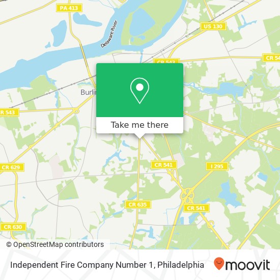 Independent Fire Company Number 1 map