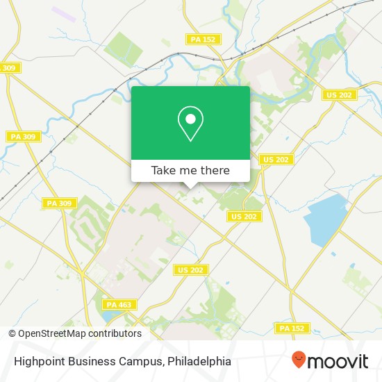 Highpoint Business Campus map