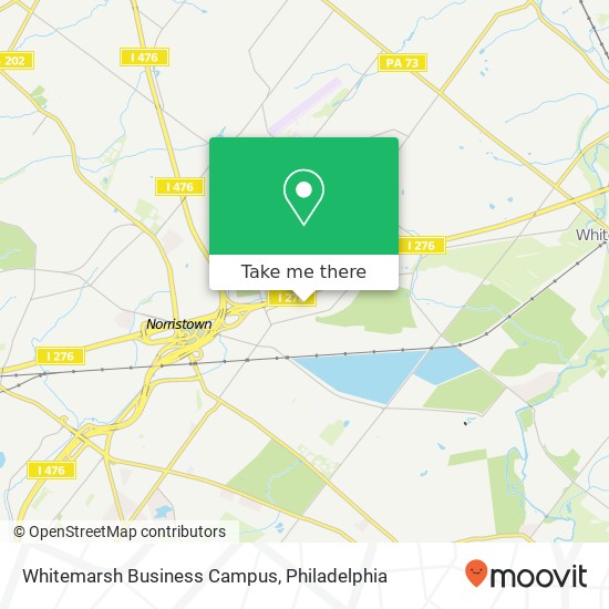 Whitemarsh Business Campus map