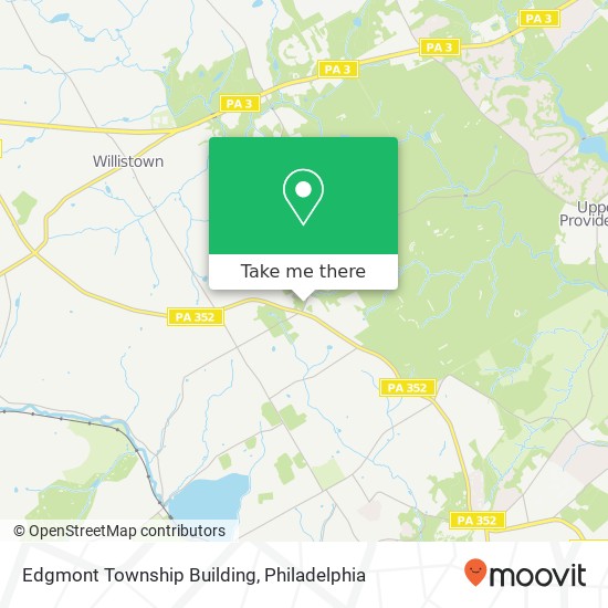Mapa de Edgmont Township Building