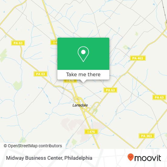 Mapa de Midway Business Center