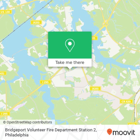 Mapa de Bridgeport Volunteer Fire Department Station 2