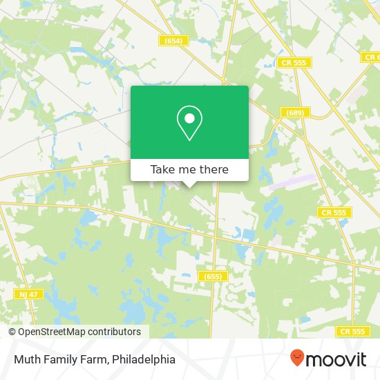 Muth Family Farm map