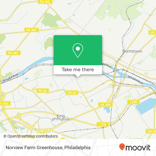 Mapa de Norview Farm Greenhouse