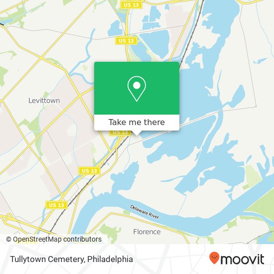 Mapa de Tullytown Cemetery