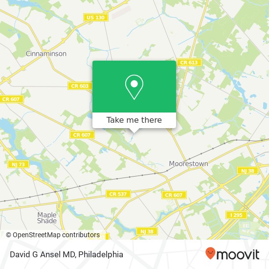 David G Ansel MD map