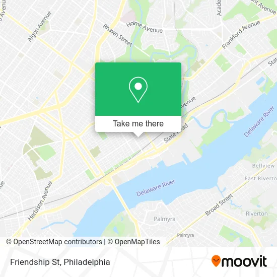 Friendship St map