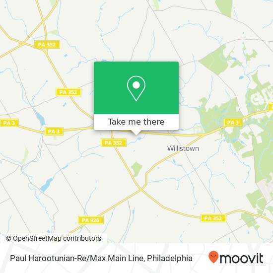 Paul Harootunian-Re / Max Main Line map