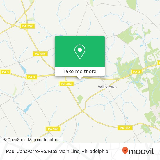 Paul Canavarro-Re / Max Main Line map