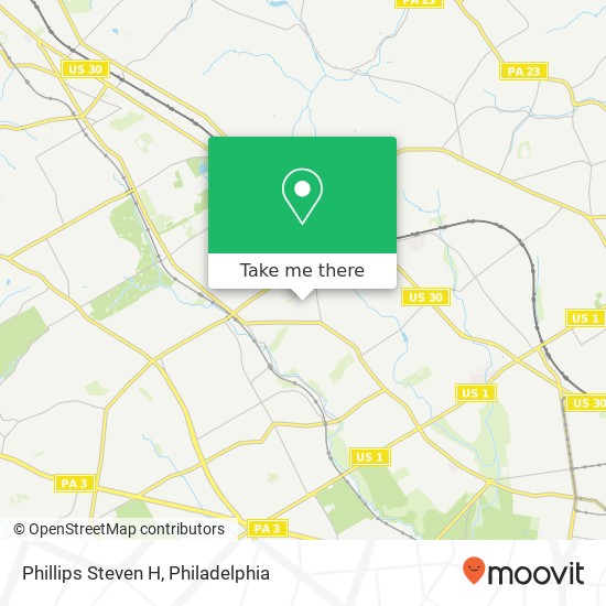 Phillips Steven H map