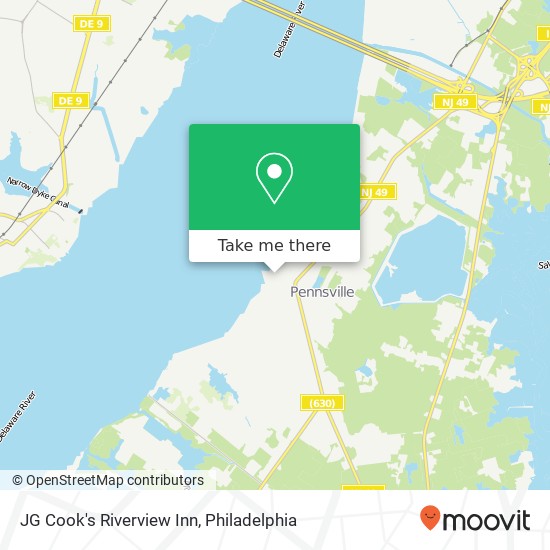 JG Cook's Riverview Inn, 60 Main St Pennsville, NJ 08070 map