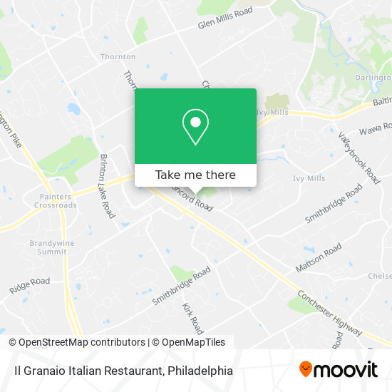 Il Granaio Italian Restaurant map