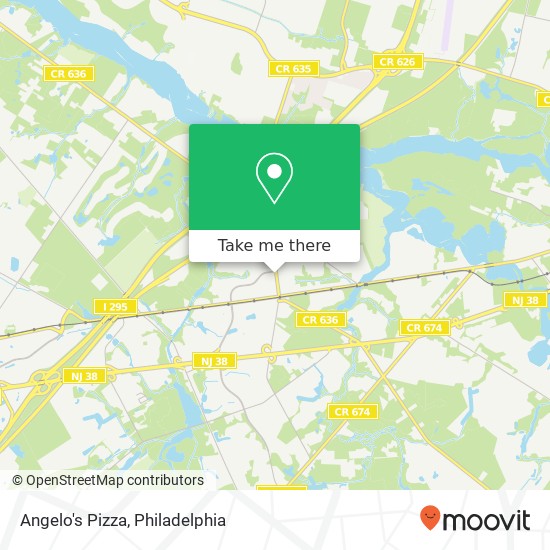 Angelo's Pizza, 271 Masonville Rd Mt Laurel, NJ 08054 map