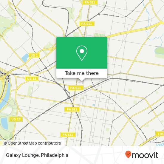 Galaxy Lounge map