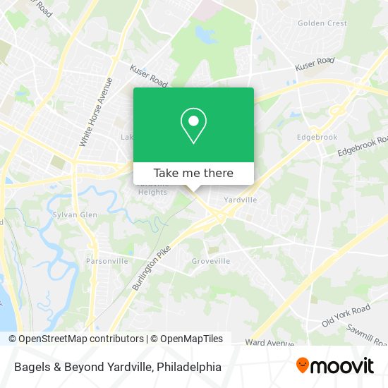 Mapa de Bagels & Beyond Yardville