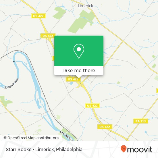 Mapa de Starr Books - Limerick