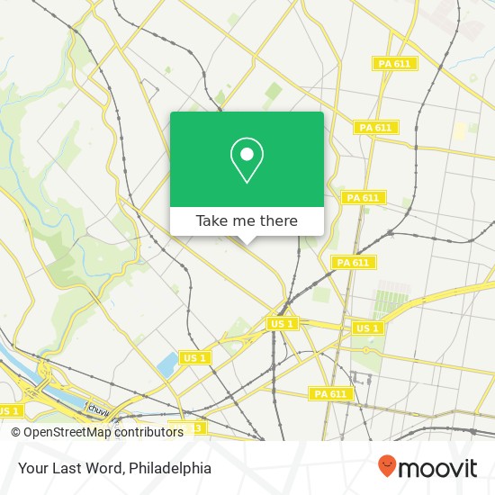 Your Last Word map