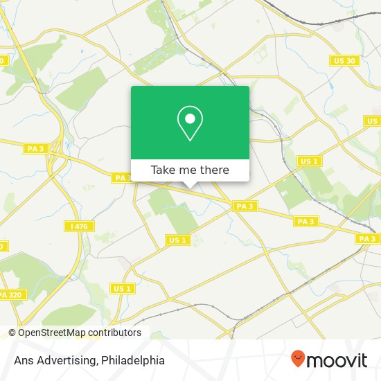 Ans Advertising map