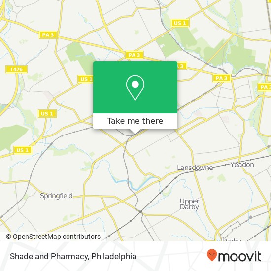 Shadeland Pharmacy map