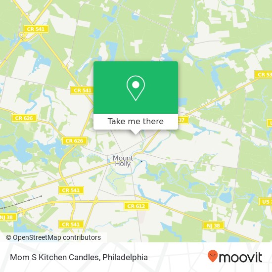 Mom S Kitchen Candles map