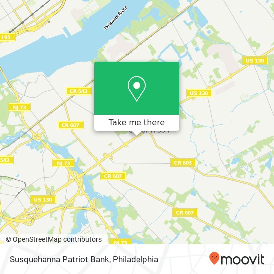 Susquehanna Patriot Bank map