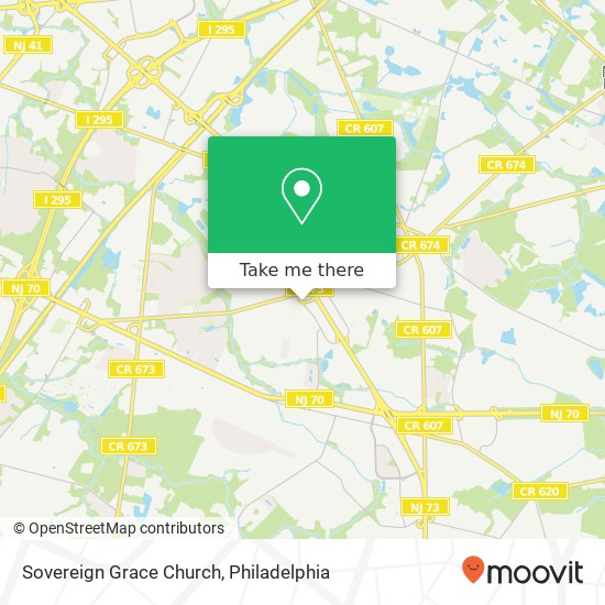 Sovereign Grace Church map