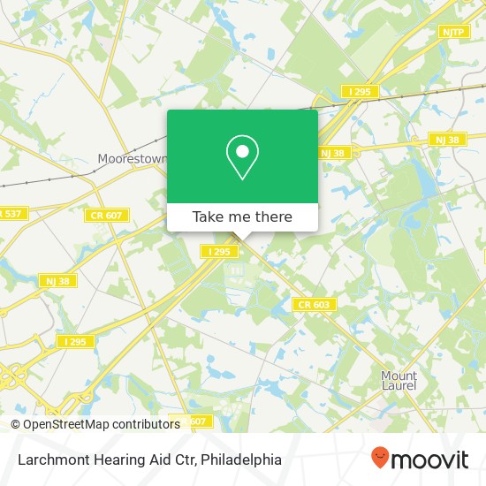 Larchmont Hearing Aid Ctr map