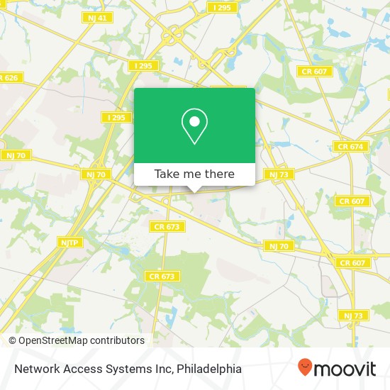 Network Access Systems Inc map