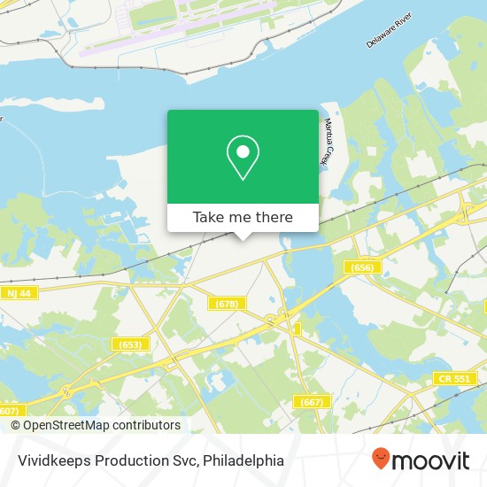 Mapa de Vividkeeps Production Svc