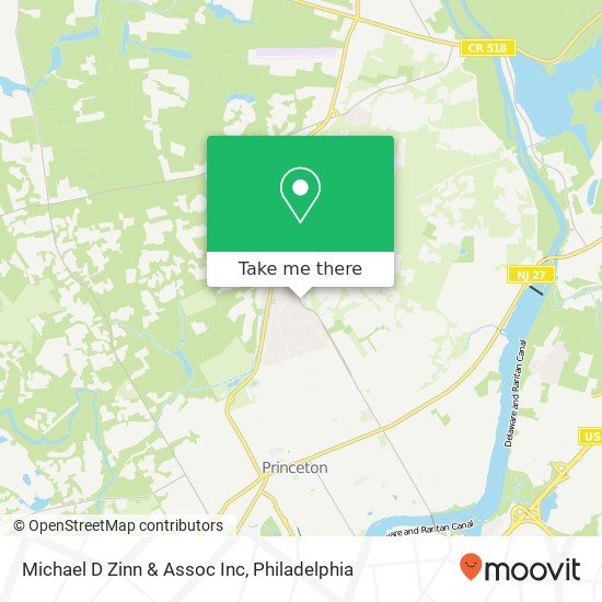 Mapa de Michael D Zinn & Assoc Inc