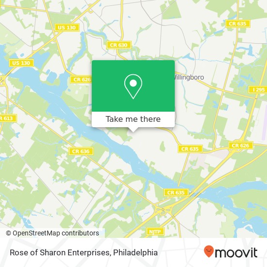 Rose of Sharon Enterprises map