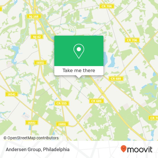 Mapa de Andersen Group