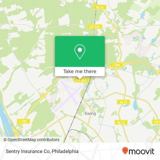 Sentry Insurance Co map