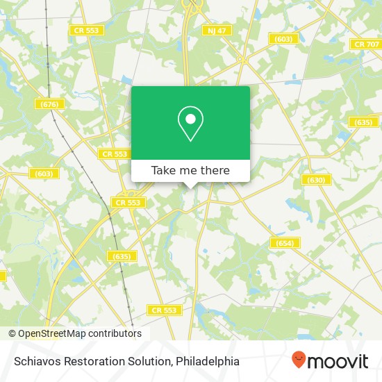 Mapa de Schiavos Restoration Solution