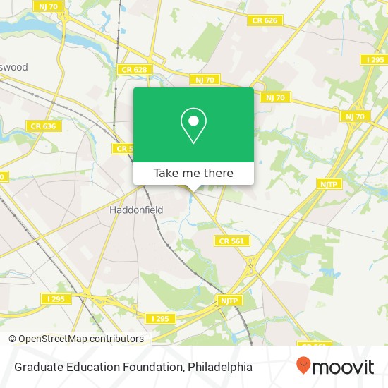 Graduate Education Foundation map